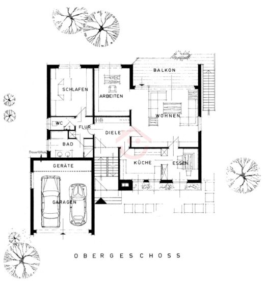 Grundriss Obergeschoss