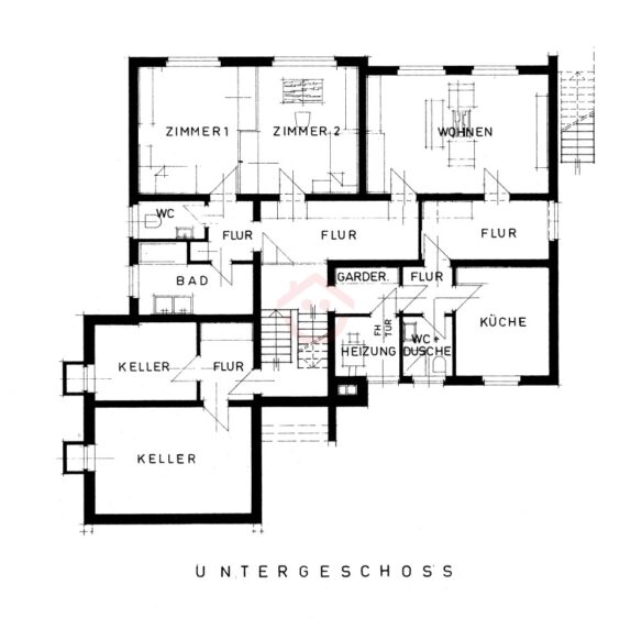 Grundriss Untergeschoss