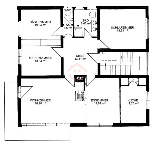Grundriss Wohnung