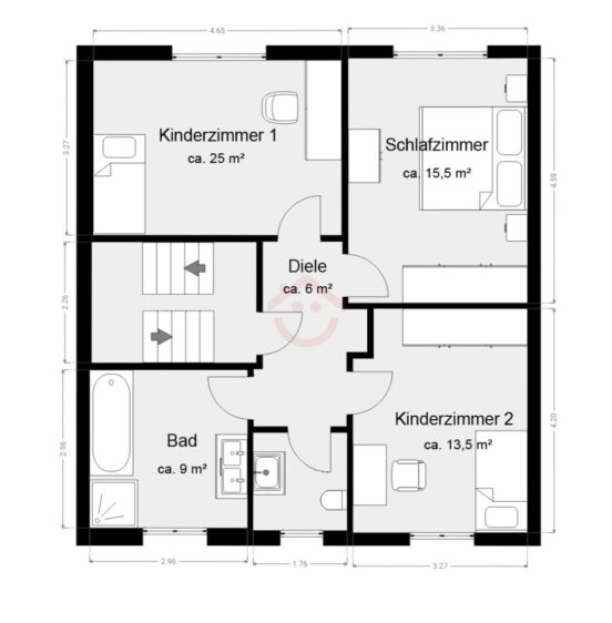 Grundriss OG