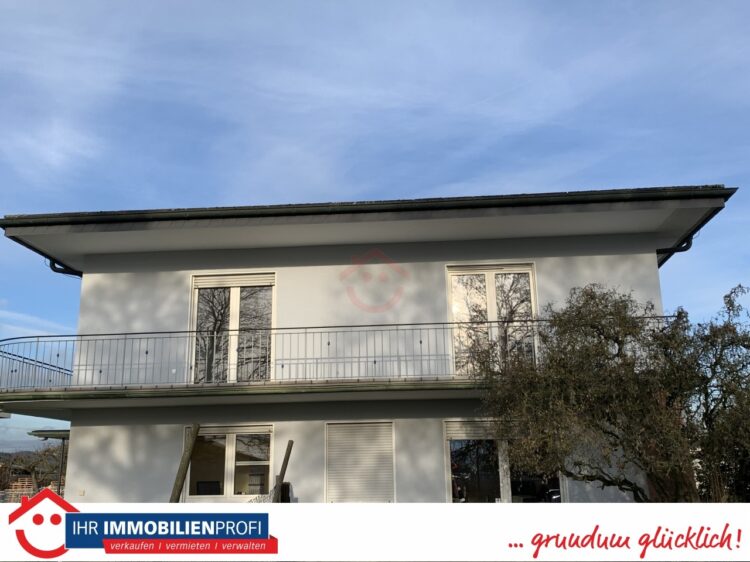 Aussenansicht und Balkon
