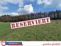 Bauplatz mit Feldrandlage