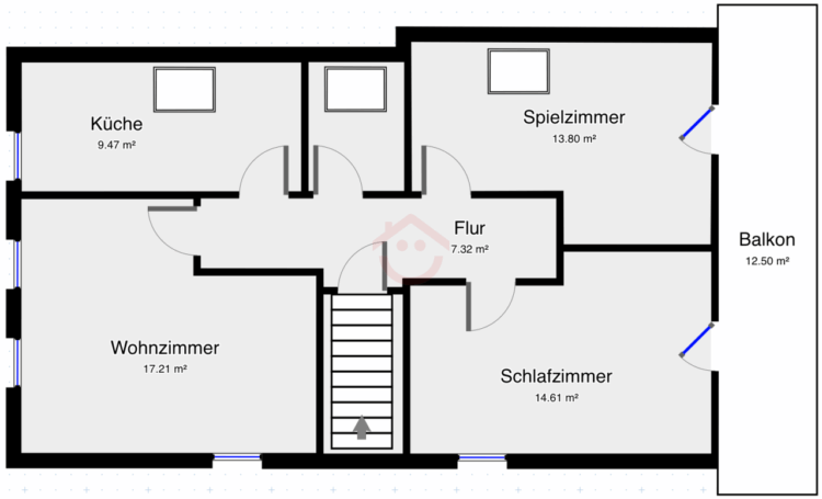 Grundriss Dachgeschoss