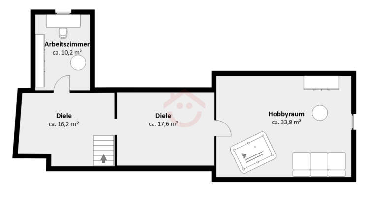 Grundriss Dachgeschoss