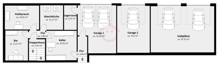 Grundriss Kellergeschoss