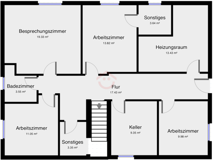 Grundriss Kellergeschoss