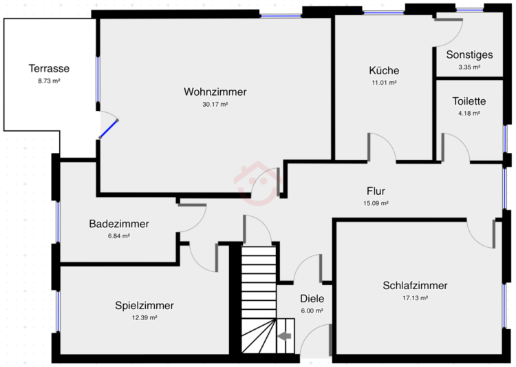 Grundriss Erdgeschoss