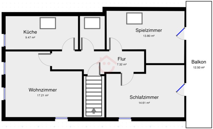 Grundriss Dachgeschoss