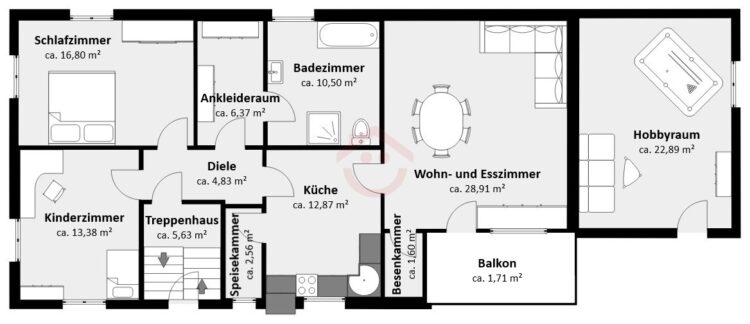 Grundriss Erdgeschoss