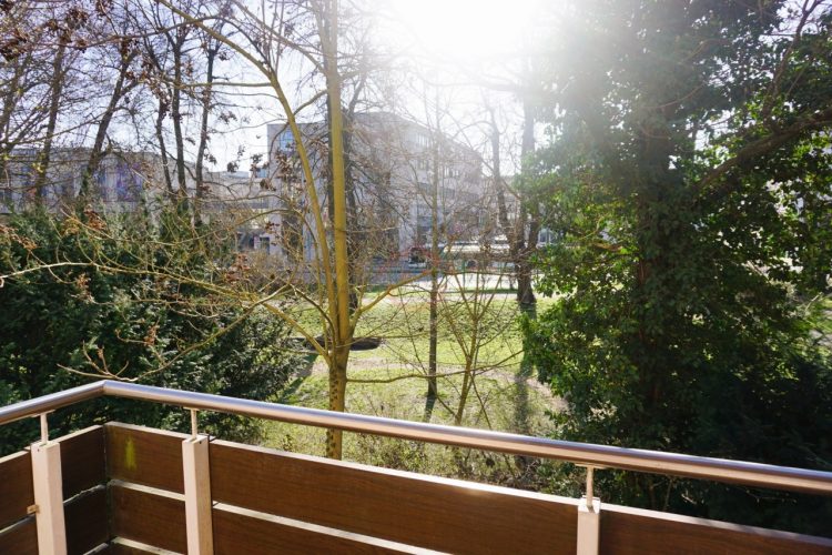 Balkon 1 mit Blick auf das Kinopolis