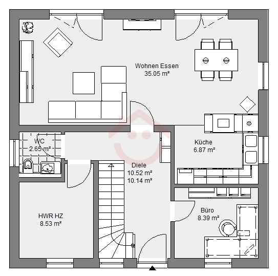 Grundriss EG