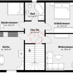 Grundriss - Obergeschoss