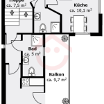 Grundriss - Obergeschoss