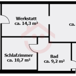 Grundriss Bürogebäude
