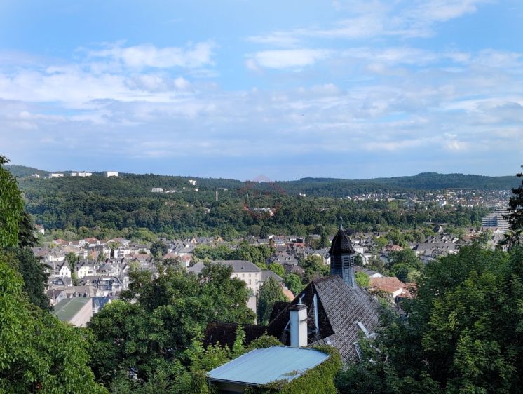 Ausblick aus der Wohnung