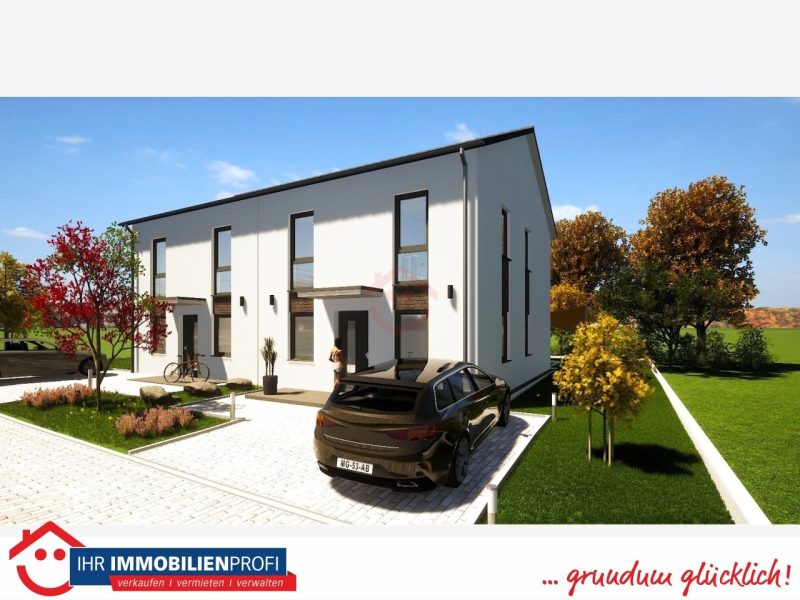Neubau Doppelhaushälfte, Erstbezug in Lich – Muschenheim