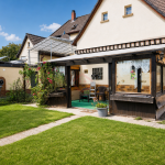 Unterstand im Garten