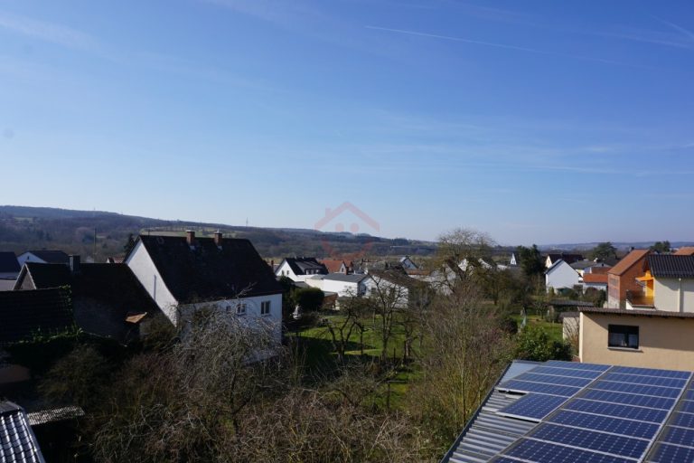 Aussicht vom Balkon